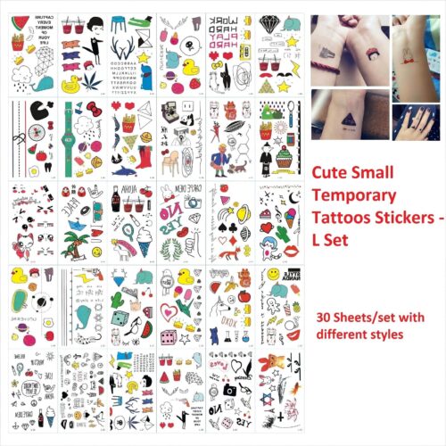 cute small tattoos L