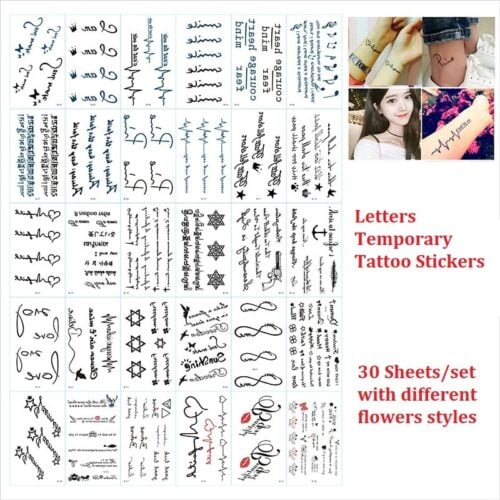 custom tattoo stickers B