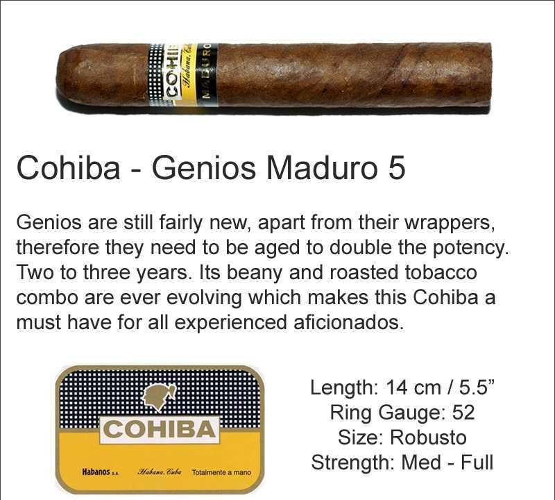 Cohiba Maduros 5 Genios - Image 7