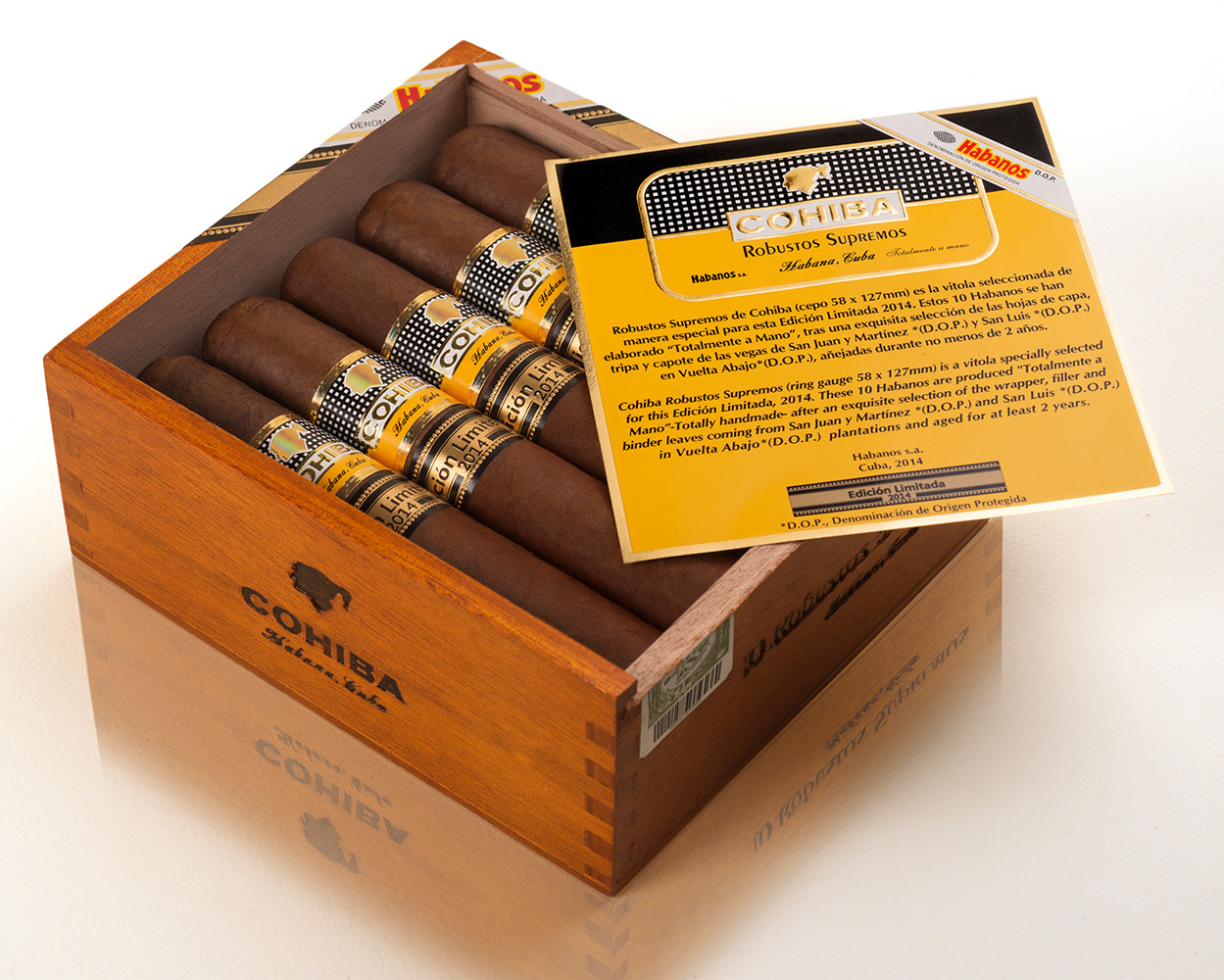 cohiba robusto supremos 2014