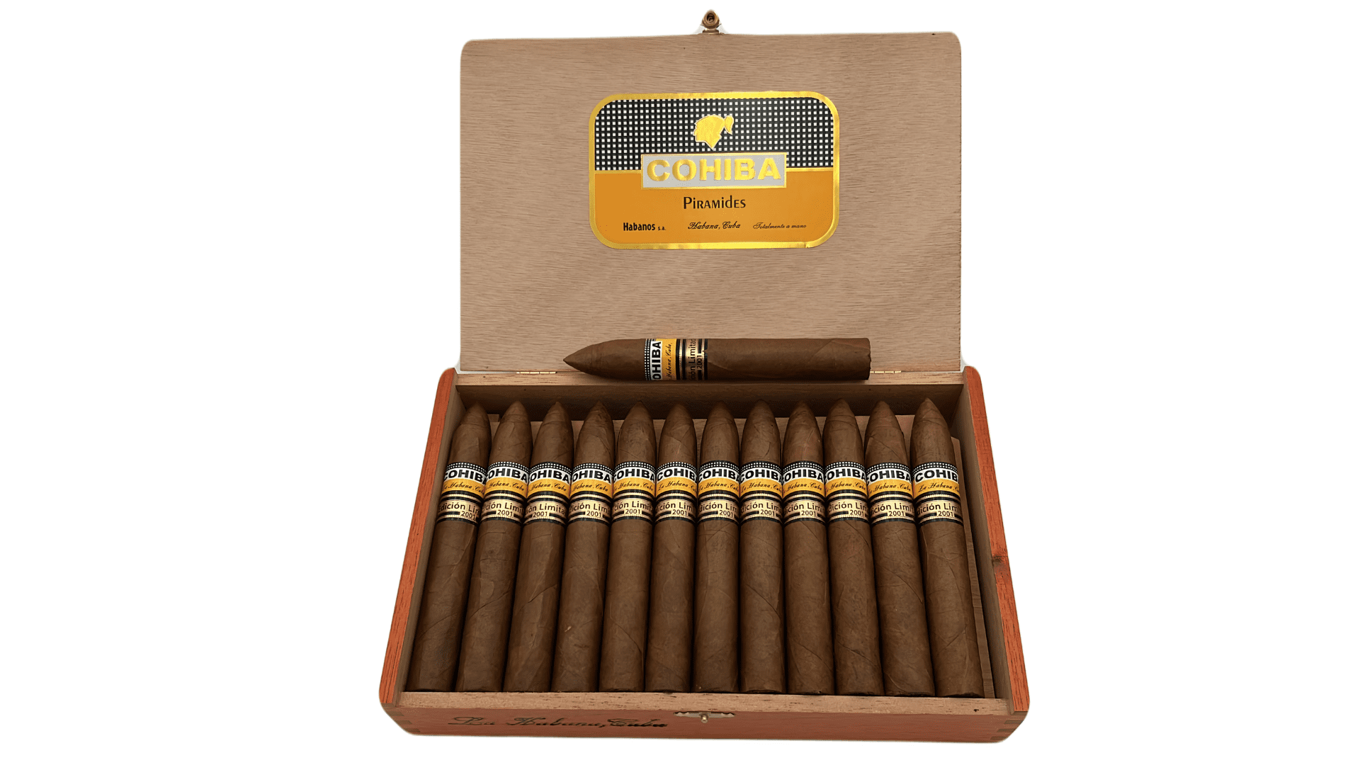 Cohiba Piramides 2001