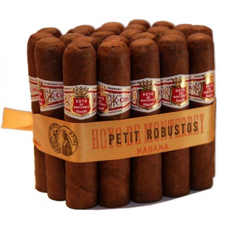 hoyo de monterrey petit robustos box of 25