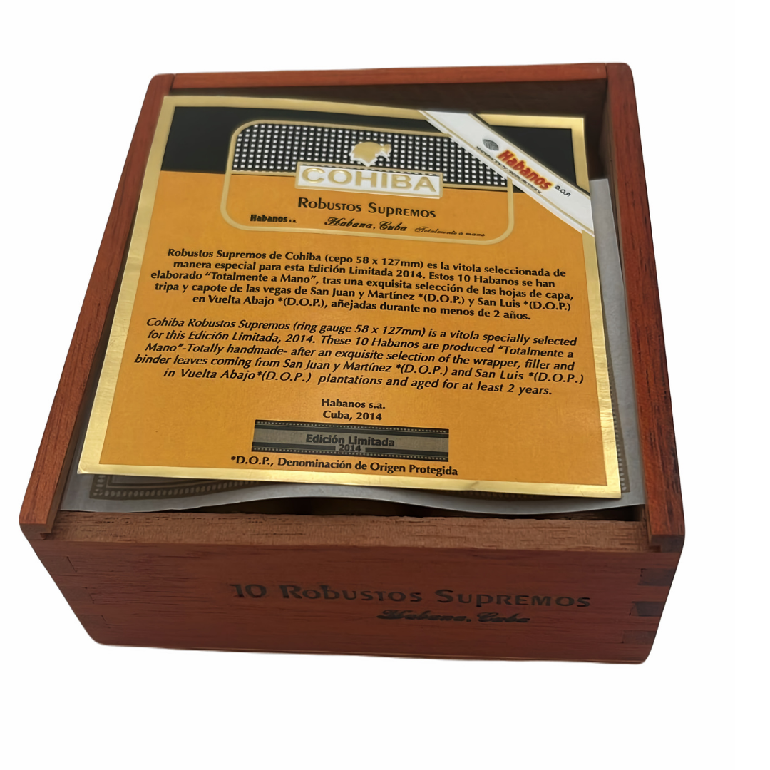 Cohiba Robusto Supremo Edicion Limitada 2014 - Image 3