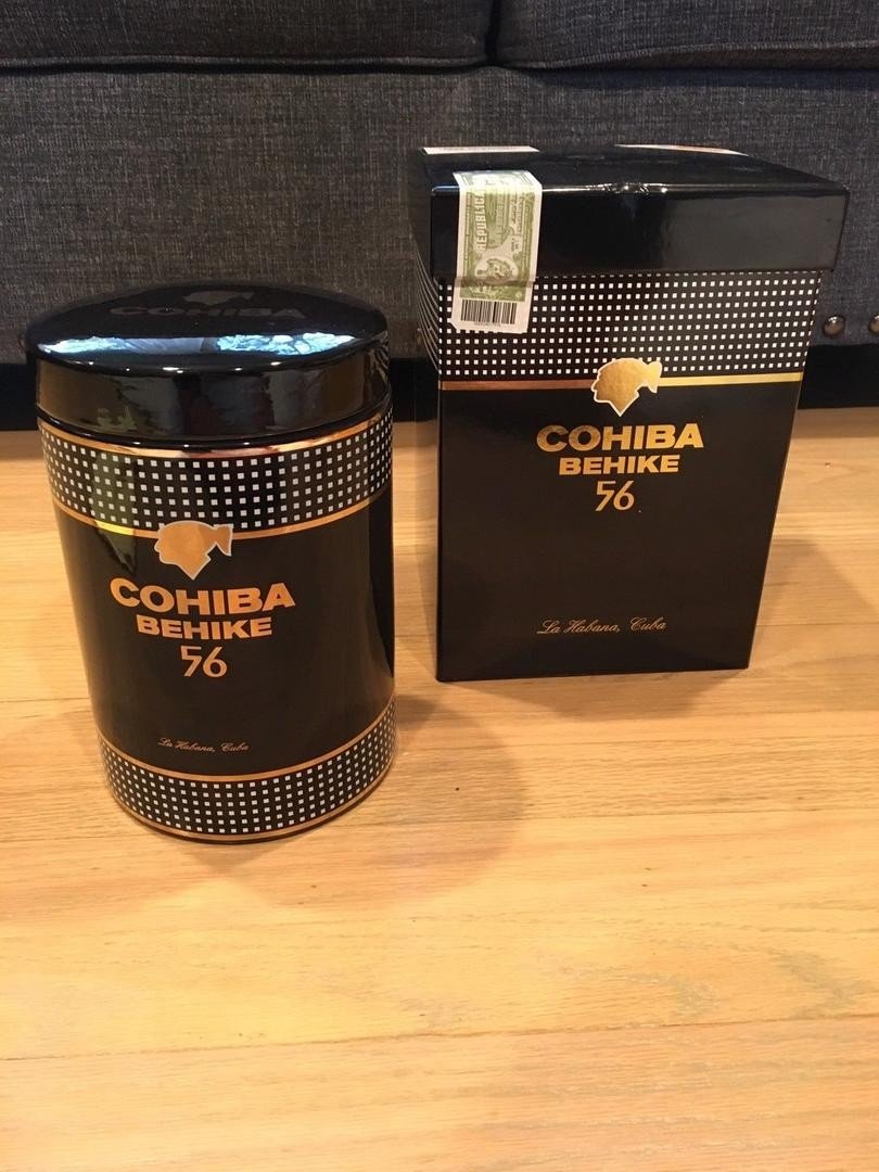 Cohiba Behike 56 Ceramic Jar (25 Cigars) - Image 6