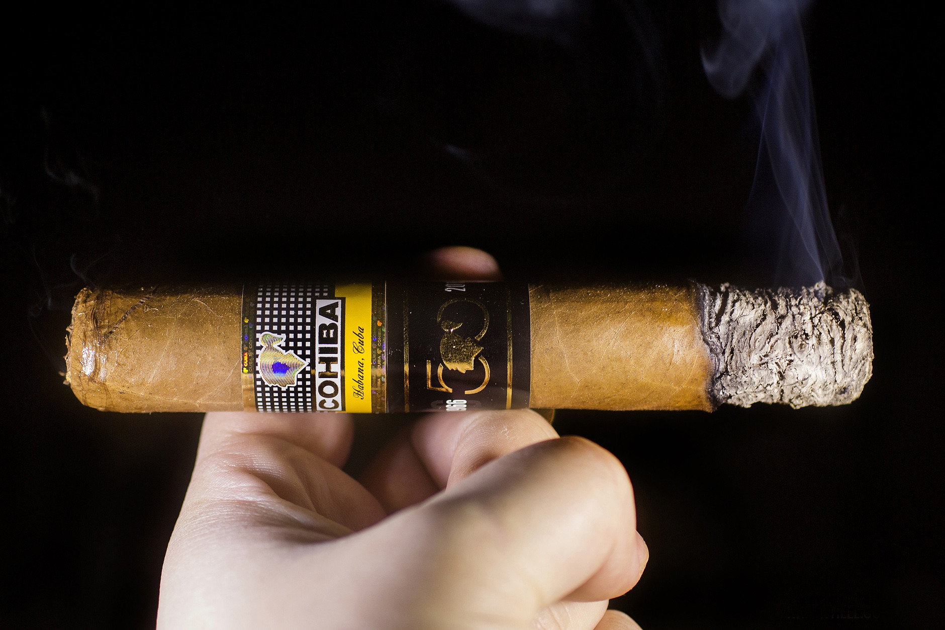 Cedar Petaca - 5 Cohiba Majestuosos 50 Anniversary - Image 2