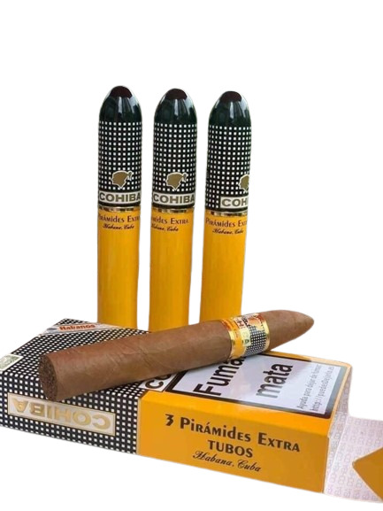 cohiba piramides extra tubos