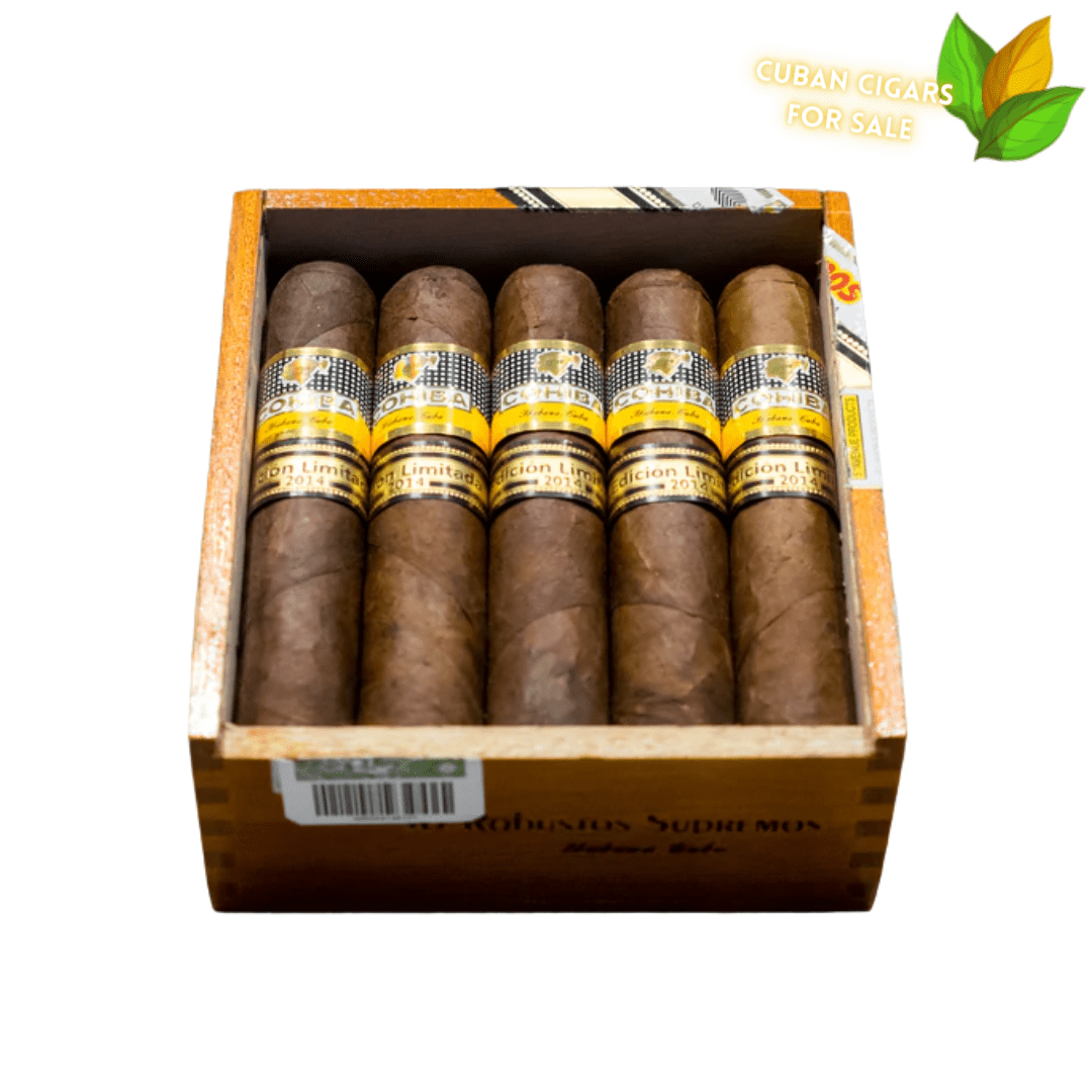 Cohiba Robusto Supremo Edicion Limitada 2014 Cuban Cigar - Image 1