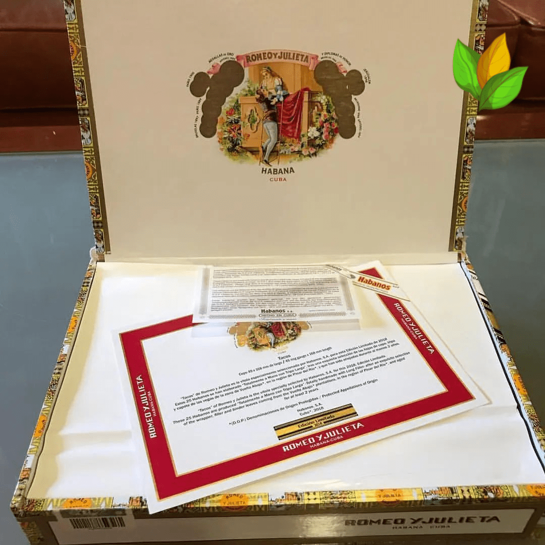 Romeo y Julieta Capuletos EL 2016 Box View - Authentic Habanos