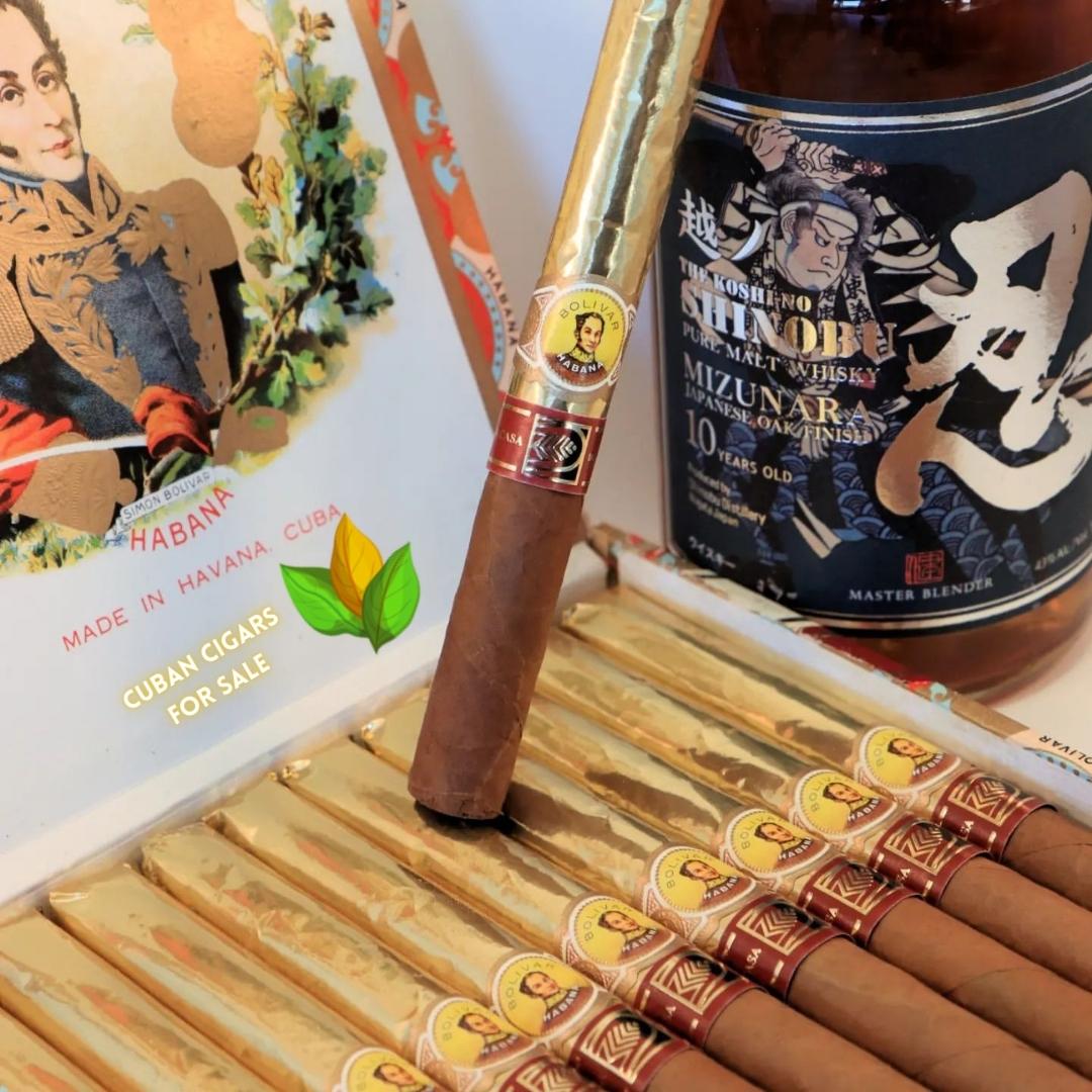 Bolivar Gold Medal Cuban Cigars - Detail View