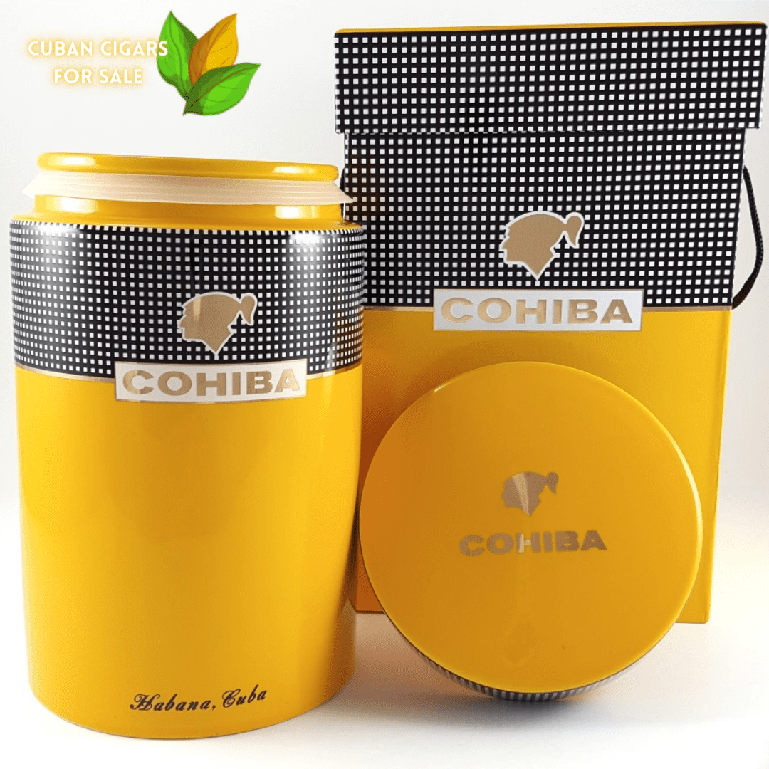 Ceramic Jar Cohiba Piramides EXTRA - High Resolution