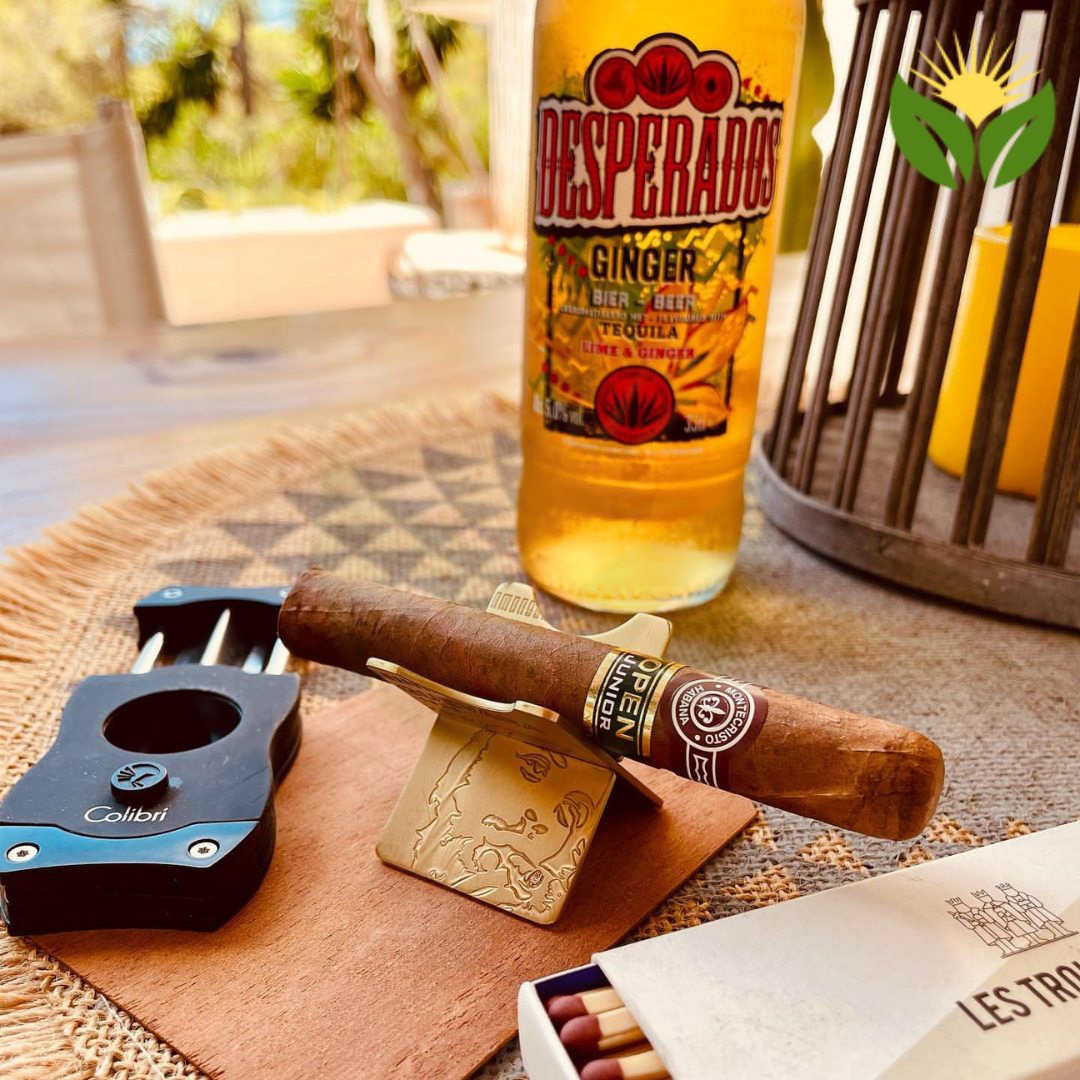 Montecristo Open Junior Cigar Close-up - Premium Quality