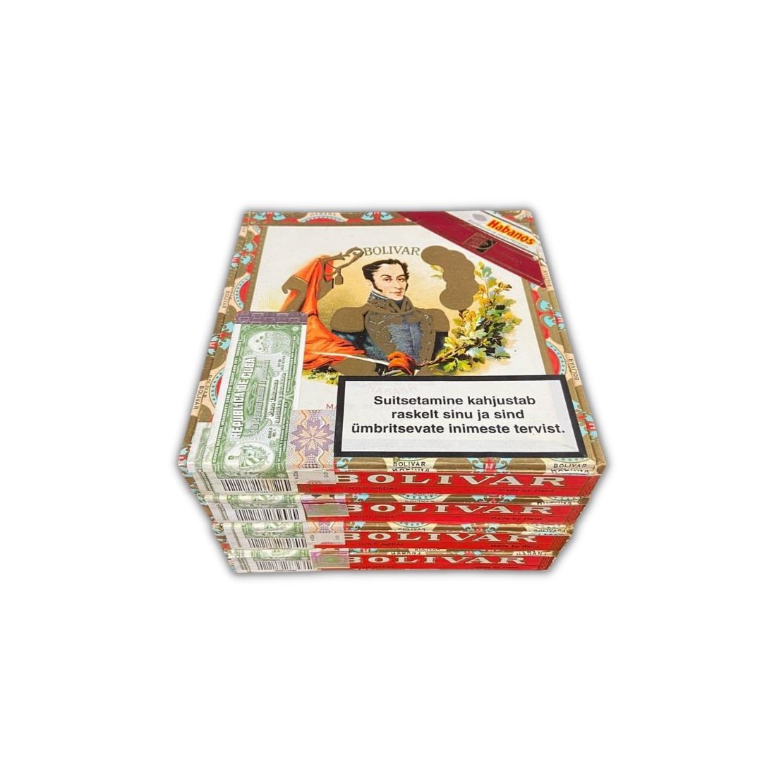 Bolivar Gold Medal Box View - Authentic Habanos