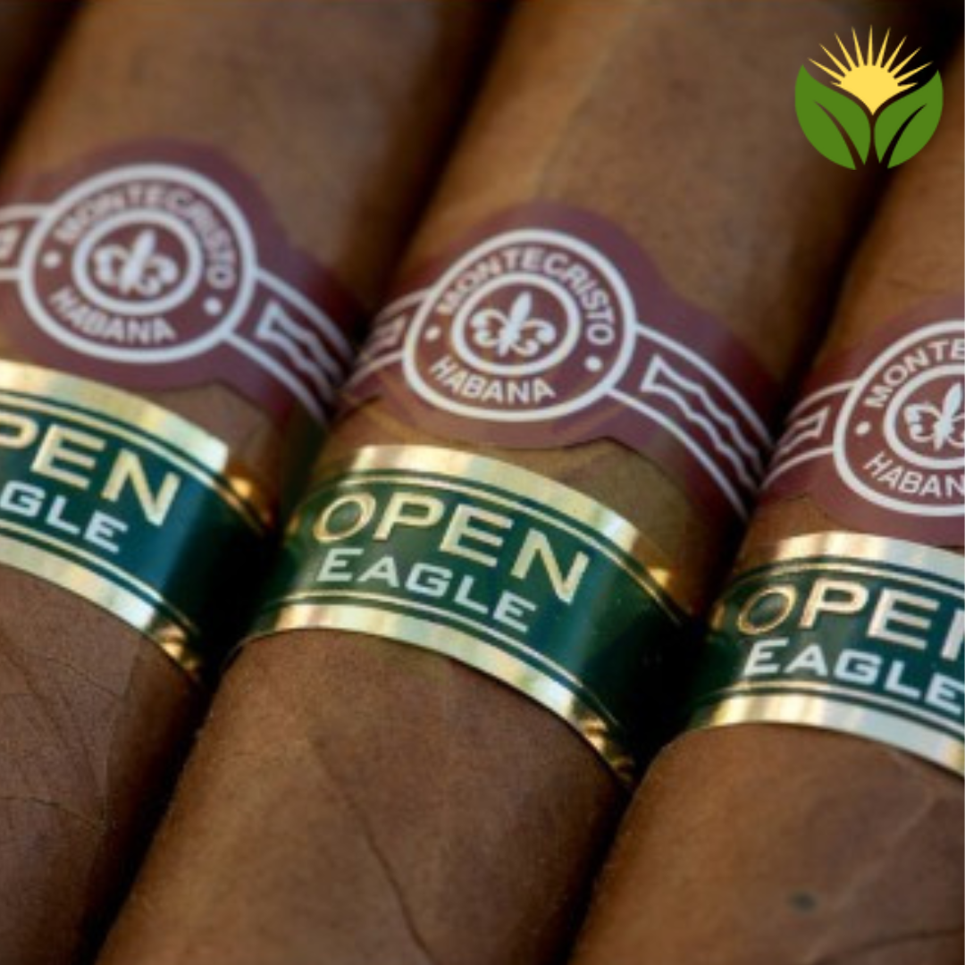 Montecristo Open Eagle - Large Format Cuban Cigar 3 Montecristo Open Eagle Box View - Authentic Habanos