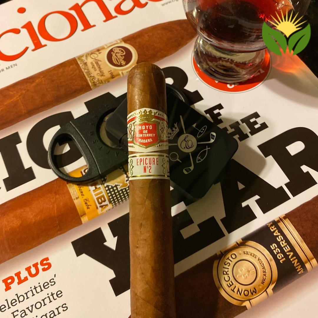 Hoyo de Monterrey Epicure No. 2 Cigar Close-up - Premium Quality
