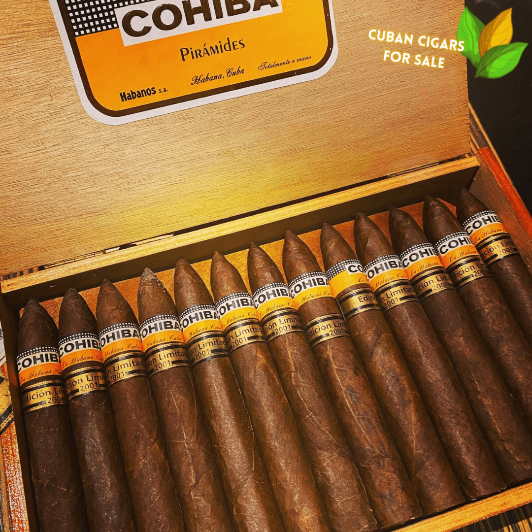 Cohiba Piramides limited edition 2001 Cuban Cigar - Image 1