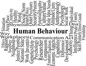 word cloud, human behavior