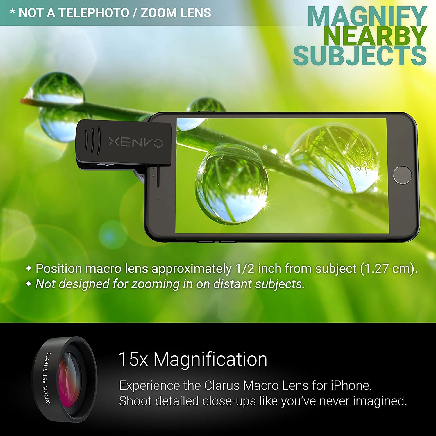 Xenvo Pro Lens Kit – LED Light & Travel Case - Image 7
