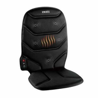 Homedics Heated Vibrating Massage Cushion