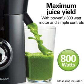 Alternative view of Hamilton Beach Big Mouth 3″ Feed‑Chute Centrifugal Juicer