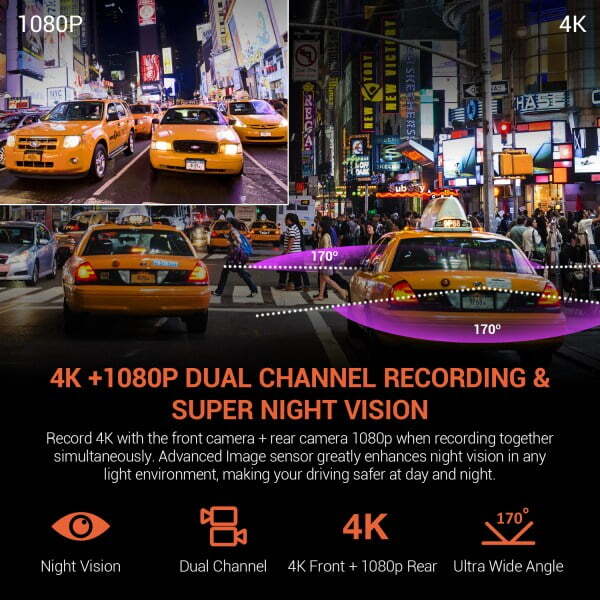 Rexing V1P 4K Dual‑Channel Dash Cam - Image 3