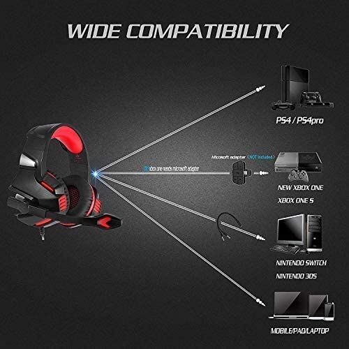 Gaming Headset for PS4 Xbox One - Image 6