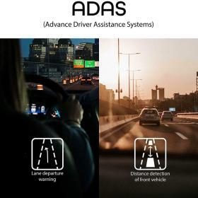 Alternative view of Rexing V3 Dual‑Channel Dash Cam Bundle