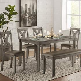 Lexicon Brielle 6-Piece Kitchen Dining Table Set