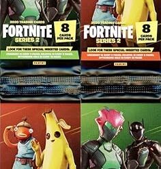 2020 Panini FORTNITE Trading Cards Series 2 – 4 Pack Collection