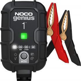 NOCO GENIUS1: 1A 6V/12V Smart Battery Charger