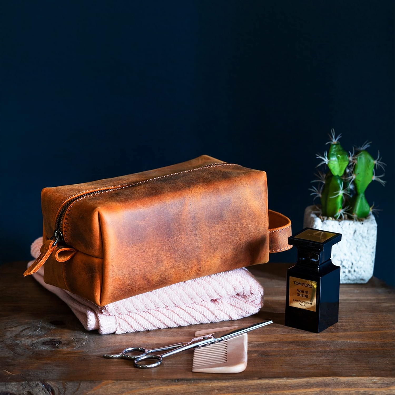 Londo Genuine Leather Travel Organizer Bag - Image 4