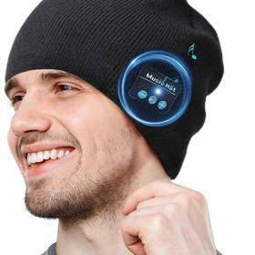 Alternative view of HANPURE Bluetooth Beanie V5.0 with Pom‑Pom