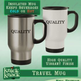 Alternative view of #sponsorship – Stainless Steel Hashtag Travel Coffee Mug