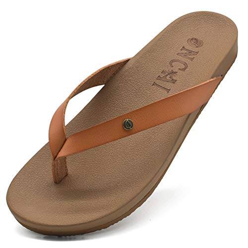 ONCAI Women's Flip Flops with Arch Support