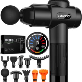 TOLOCO Deep Tissue Percussion Massager -Massage Gun