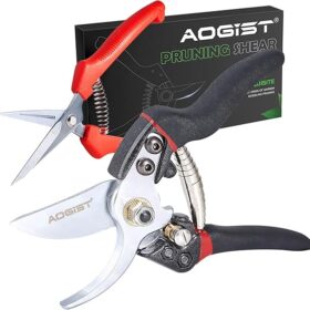 Pozzolanas 7.5" Pruning Shears Garden Clippers Plant Scissors