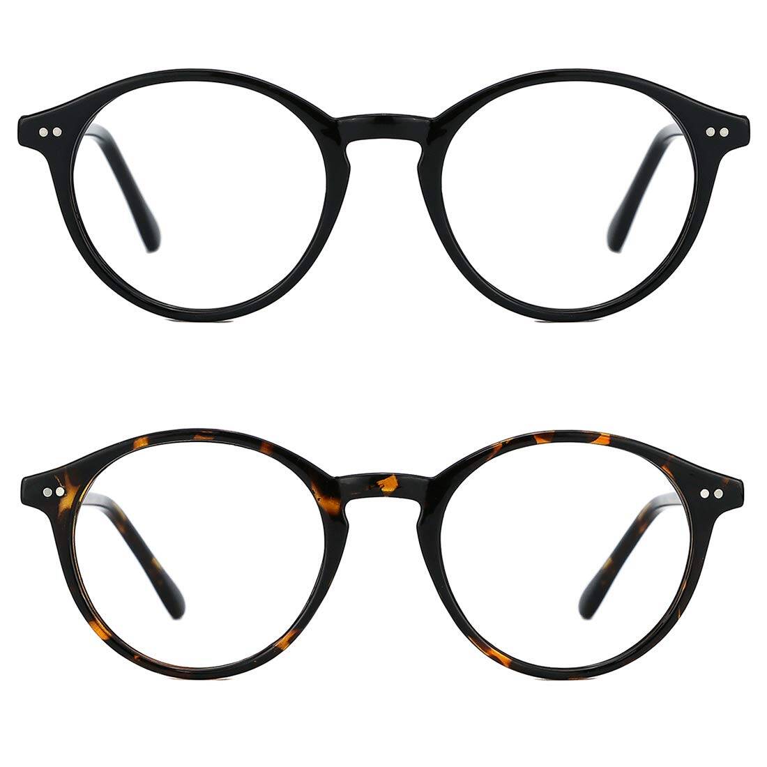 Alternative view of TIJN Blue Light Blocking Glasses – Unisex Vintage Round Frame