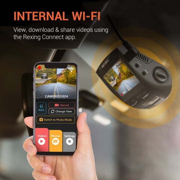 Rexing V1P 4K Dual‑Channel Dash Cam - Image 4