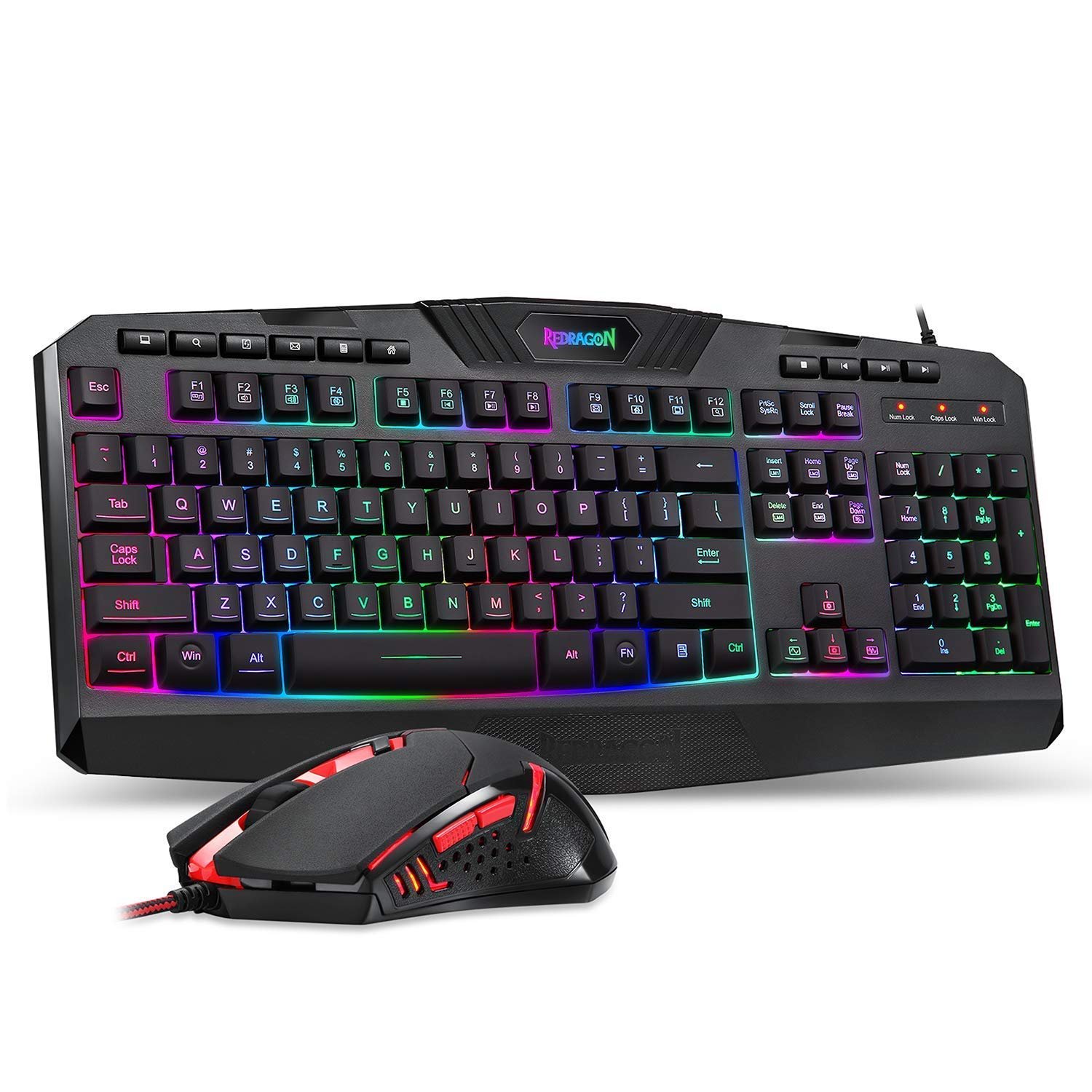 Redragon S101 Gaming Keyboard and M601 Mouse Combo Set