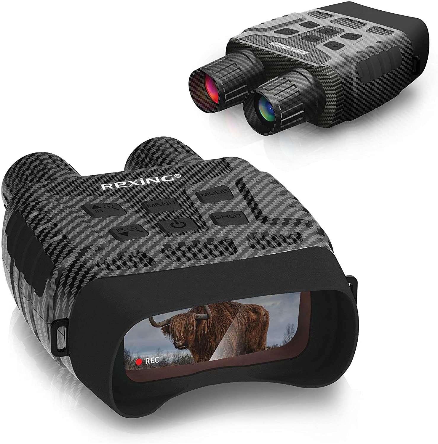 Rexing B1 Maverick Carbon Fiber Night Vision Goggles Binoculars
