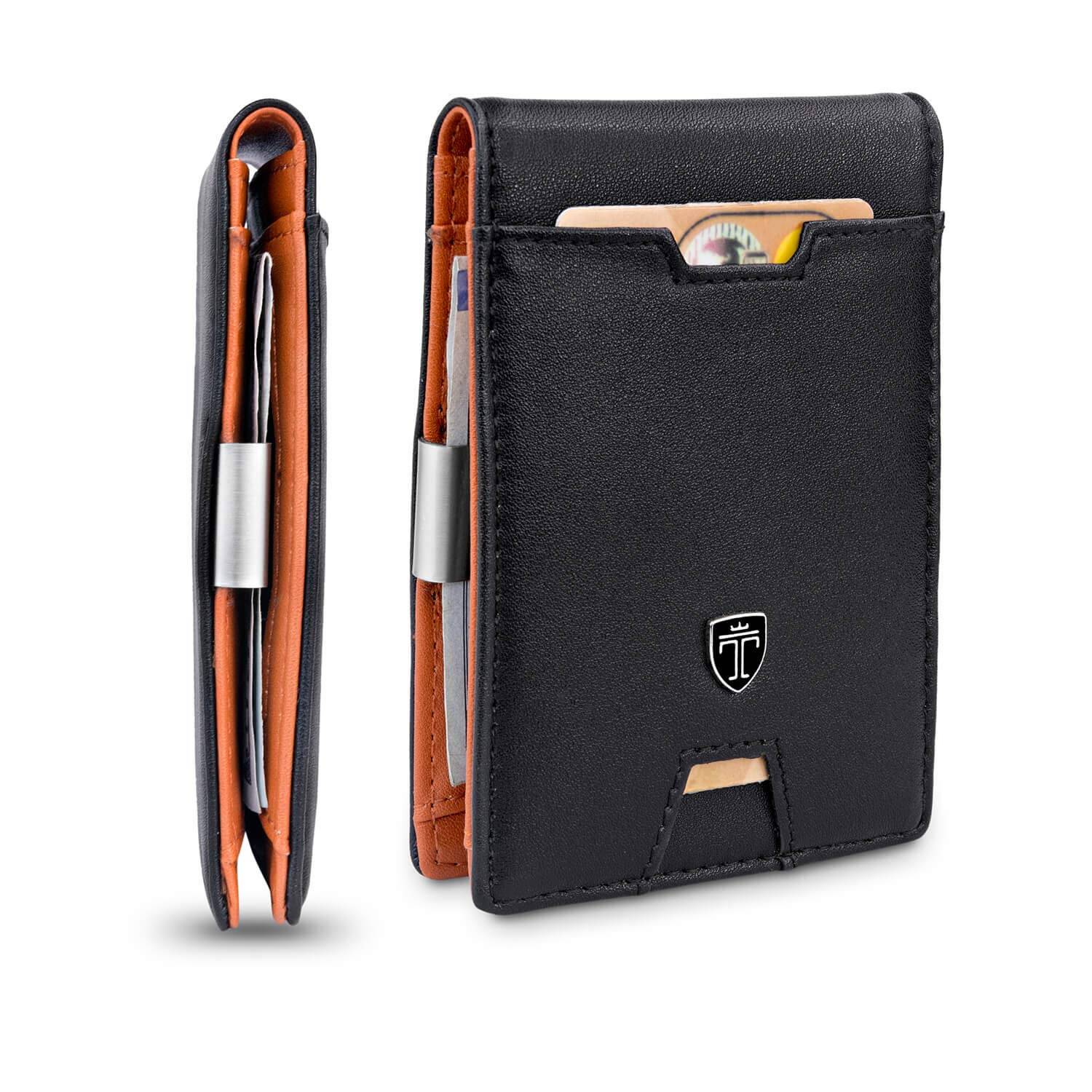 Alternative view of TRAVANDO Slim RFID Wallet for Men – AUSTIN Money Clip Bifold