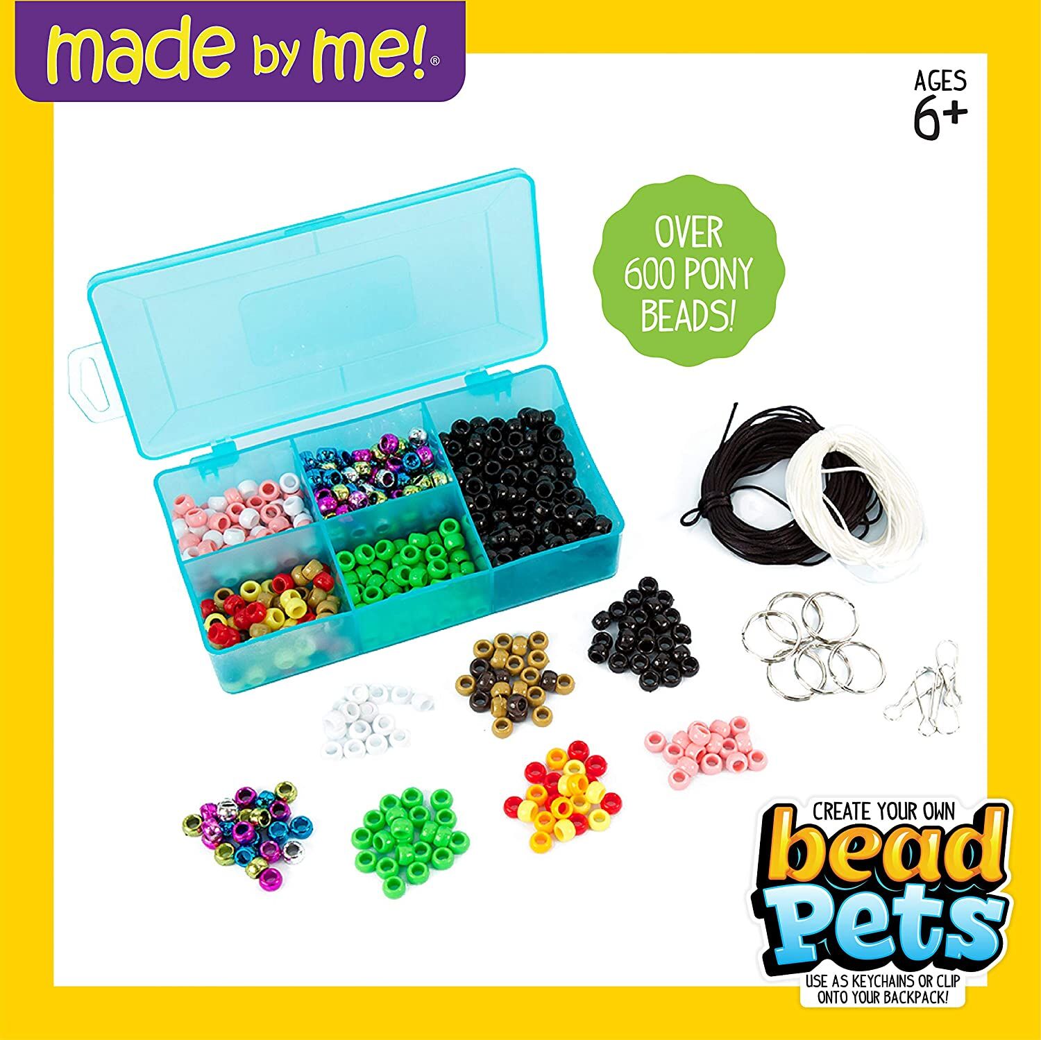 Alternative view of Made By Me Create Your Own Bead Pets Kit