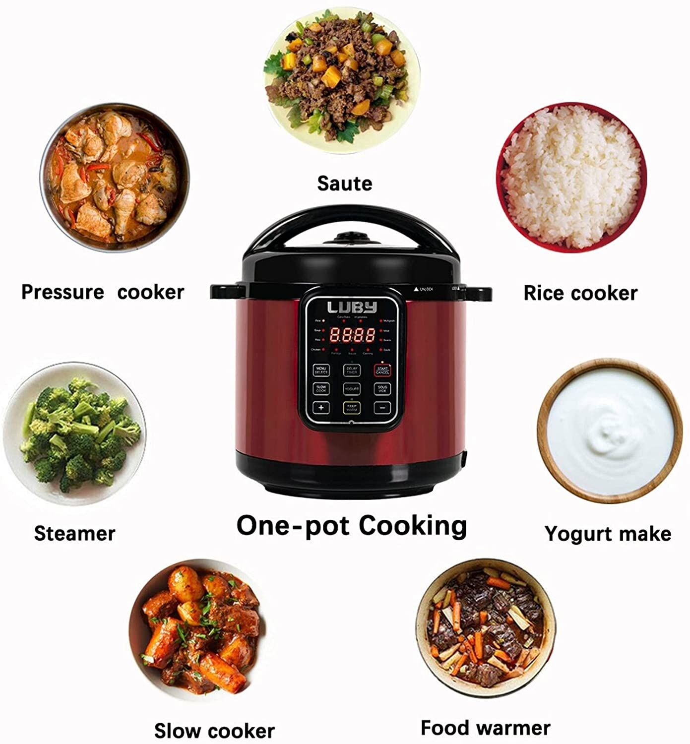 Luby GT606 Electric Pressure Cooker - Image 5