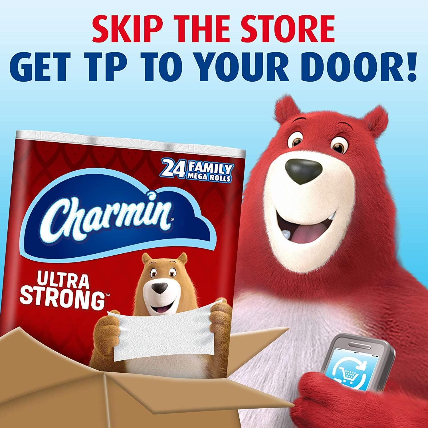 Charmin Ultra Strong Clean Touch Toilet Paper - Image 6