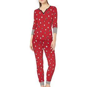 Mae Women’s Thermal Henley Pajama Set