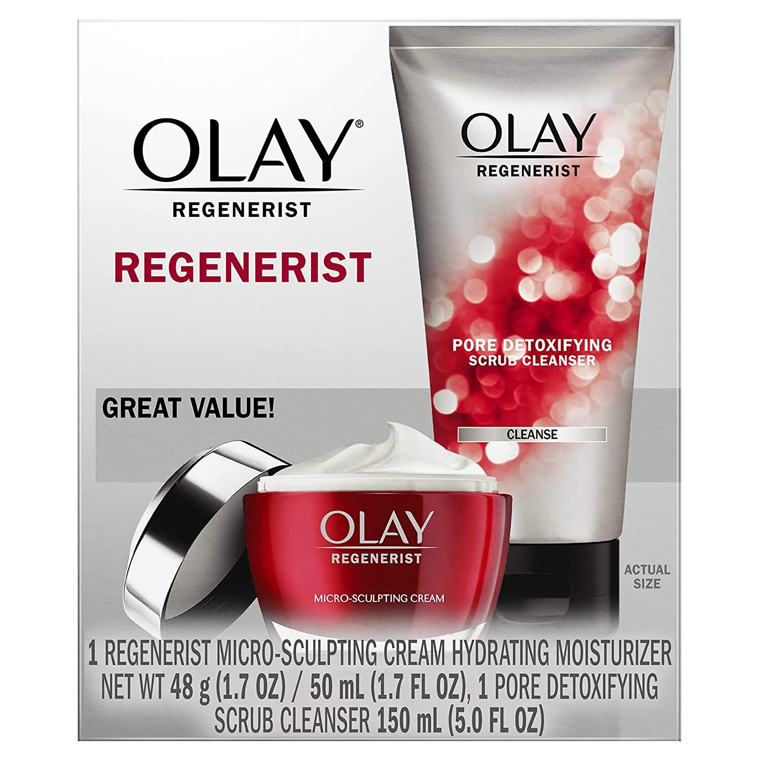 Olay Regenerist Anti‑Aging Skincare Duo Pack