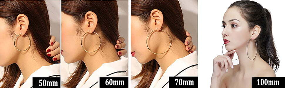 Cocadant Big Hoop Earrings - Image 7