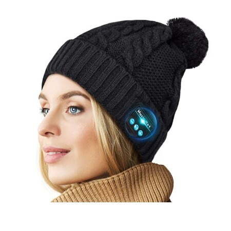 HANPURE Bluetooth Beanie V5.0 with Pom‑Pom