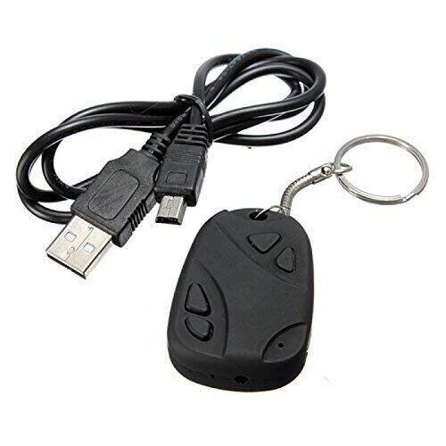 OJXTZF Hidden 808 Micro-Camera Keychain