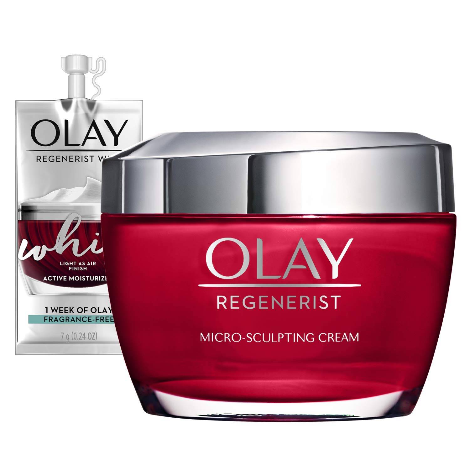 Olay Regenerist Micro‑Sculpting Cream + Whip bundle