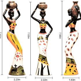 Alternative view of Rayberro 3 Pack African Women Sculpture